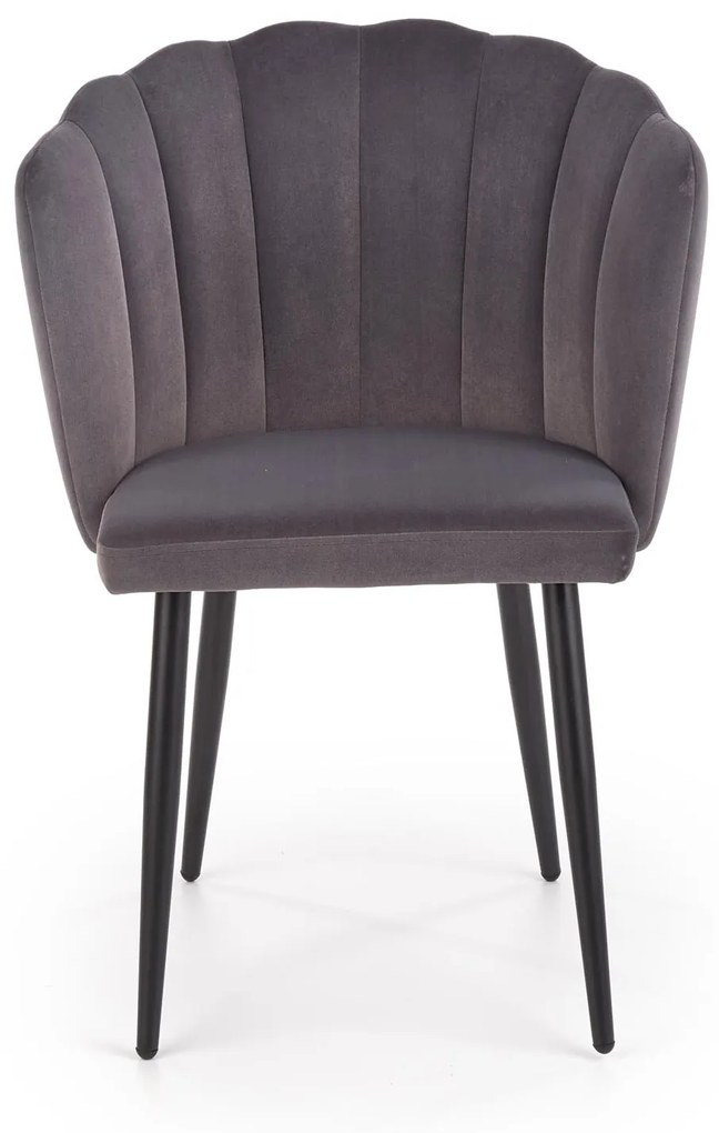 K386 chair, color: grey DIOMMI V-CH-K/386-KR-POPIELATY