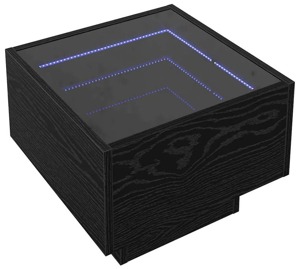 vidaXL Ντουλάπι αποθήκευσης Μαύρη δρυς 40 x 40 x 30 cm