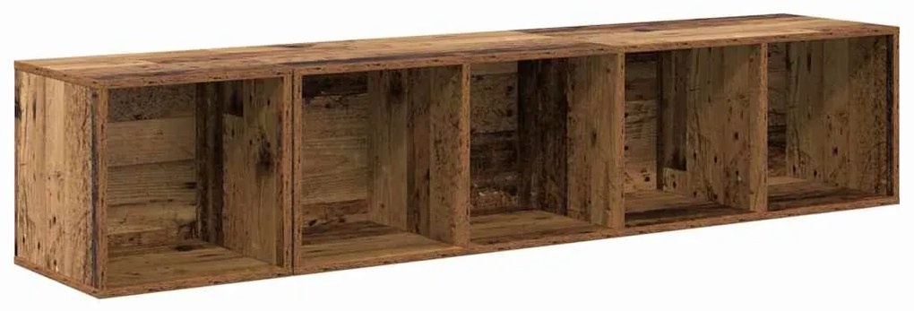 vidaXL 2 pcs Παλιό ξύλο 37 x 37 x 142.5 εκ Επεξεργασμένο ξύλο