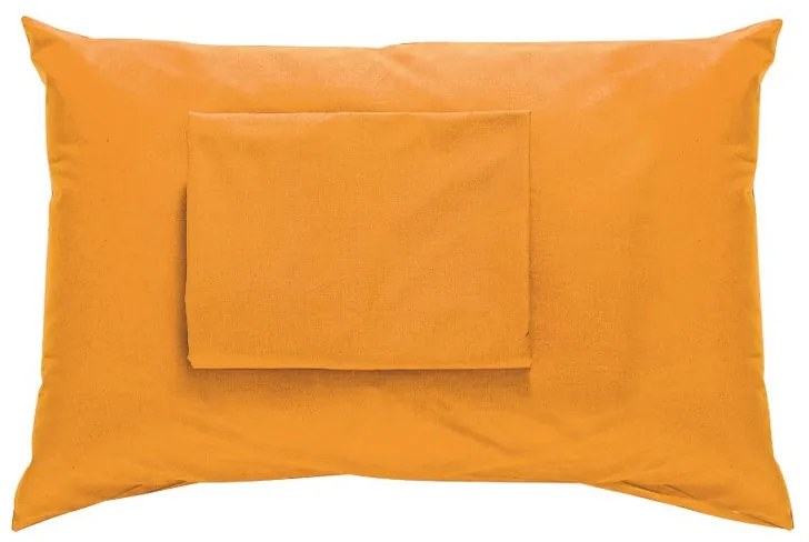 Ζεύγος Μαξιλαροθήκες Βαμβακερές 50x70εκ. Delos Orange SB HOME