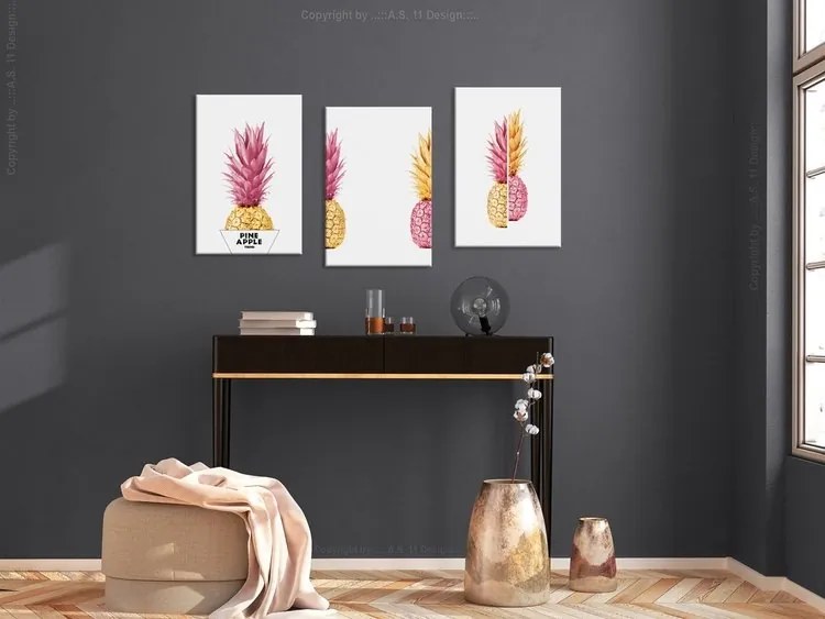 Πίνακας - Pineapples (Collection) - 120x60