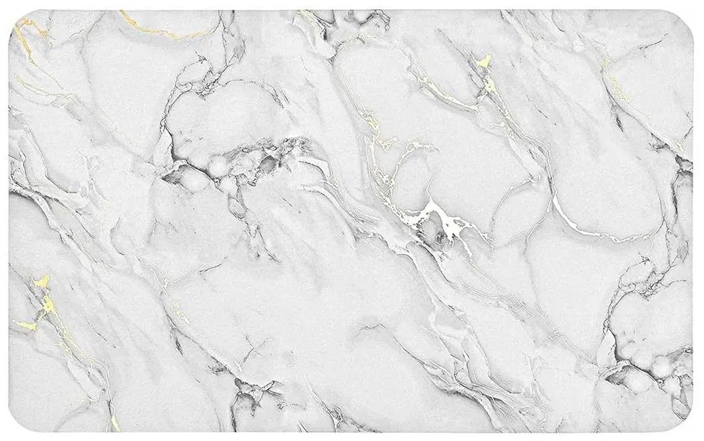 Πατάκι Μπάνιου 027.1802132 Ultra Absorb White-Marble 50 X 80
