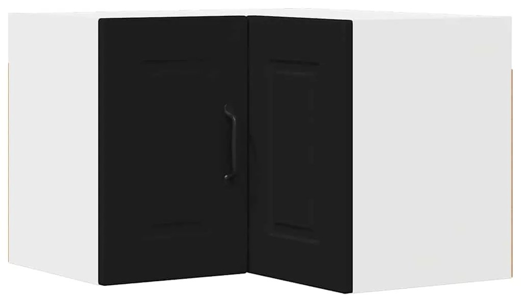 vidaXL Ντουλάπα Κουζίνας Μαύρο 57 x 57 x 40 εκ. Επεξεργασμένο ξύλο