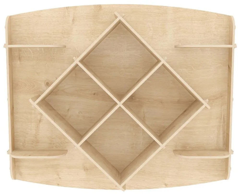 Ραφιέρα Τοίχου Ato 875ZNA4640 81,6x15x61,8cm Oak