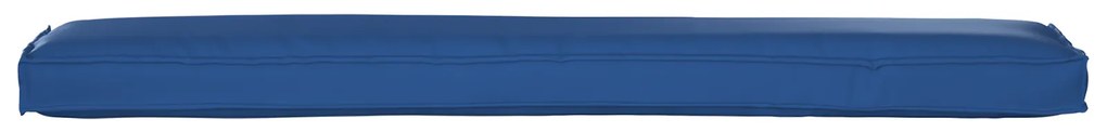 vidaXL Μαξιλάρι παλέτας Μπλε Ρουά 200 x 40 x 8 εκ. Ύφασμα Oxford
