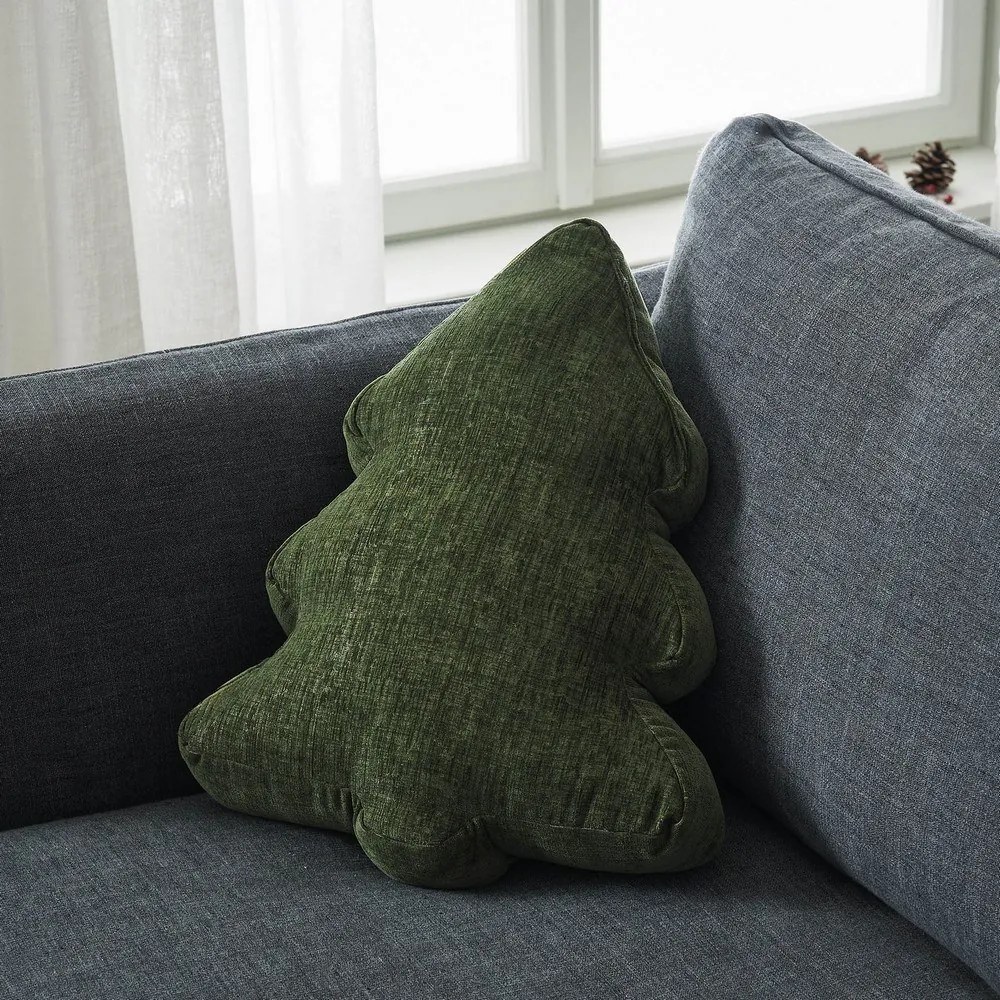 Μαξιλάρι Διακοσμητικό Χριστουγεννιάτικο (Με Γέμιση) 283 Sage Green Gofis Home 35X45