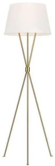 Επιδαπέδιο Φωτιστικό 1xE27 Λινό Αμπαζούρ Penny Elstead Lighting-FE-PENNY-FL-BB-Ορείχαλκος FE-PENNY-FL-BB