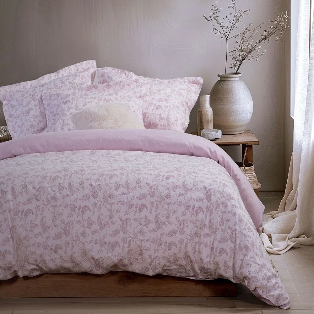 Σεντόνια Sancario (Σετ 4τμχ) Purple Nef-Nef Homeware Υπέρδιπλo 240x270cm 100% Cotton Satin