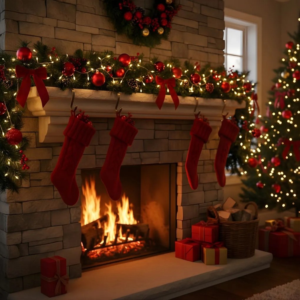 Διακοσμητικά φωτάκια Cluster 6m