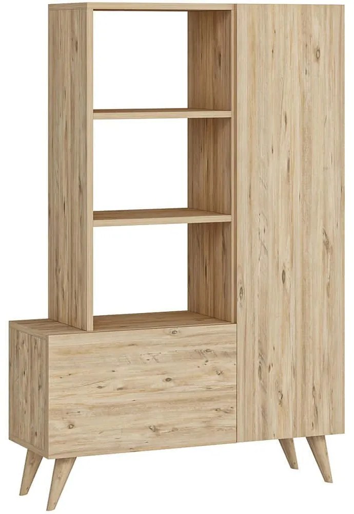 Παπουτσοθήκη Agostina 505CRL1601 80x31,5x121cm Pine Μοριοσανίδα, Μελαμίνη