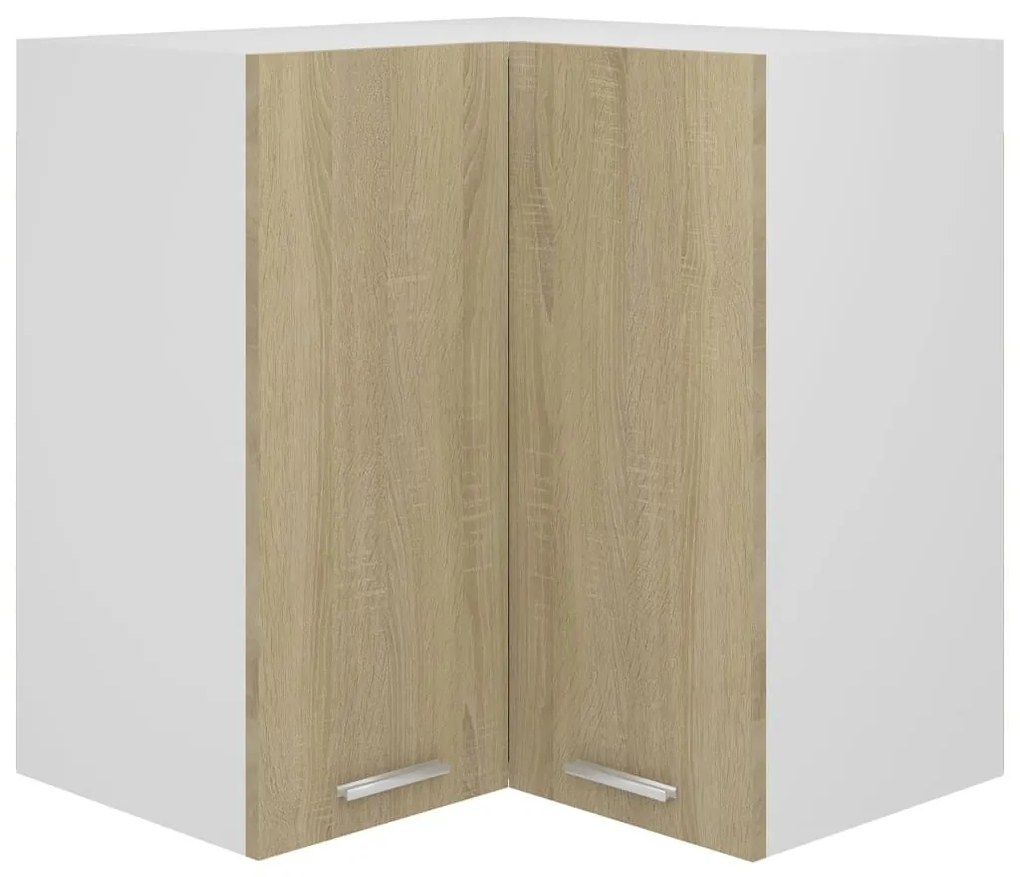 Ντουλάπι Γωνία Κρεμαστό Lyon Sonoma Δρυς 57x57x60εκ. από 806393