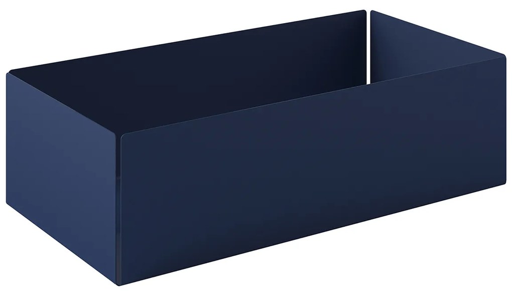 Κουτί Αποθήκευσης (25x7.5x13) Pam &amp; Co 119-203 Matt Navy Blue