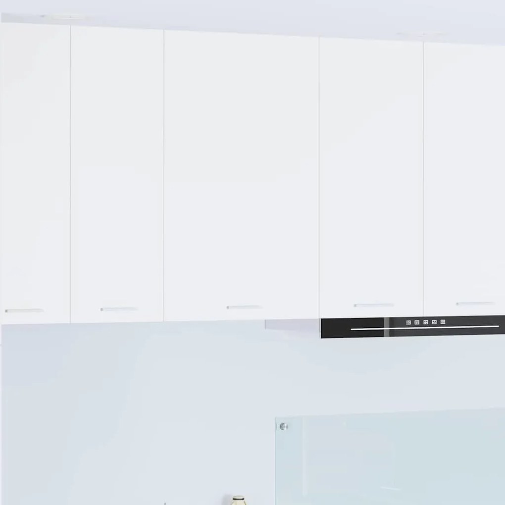 Κρεμαστό ντουλάπι Λευκό 50 x 31 x 80 εκ. Επεξεργασμένο ξύλο