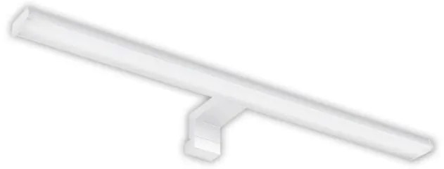 Απλίκα Φωτιστικό Τοίχου Μπάνιου LED 12W IP44 4000K 60x12 Lumen-3-601210-Λευκό 3-601210