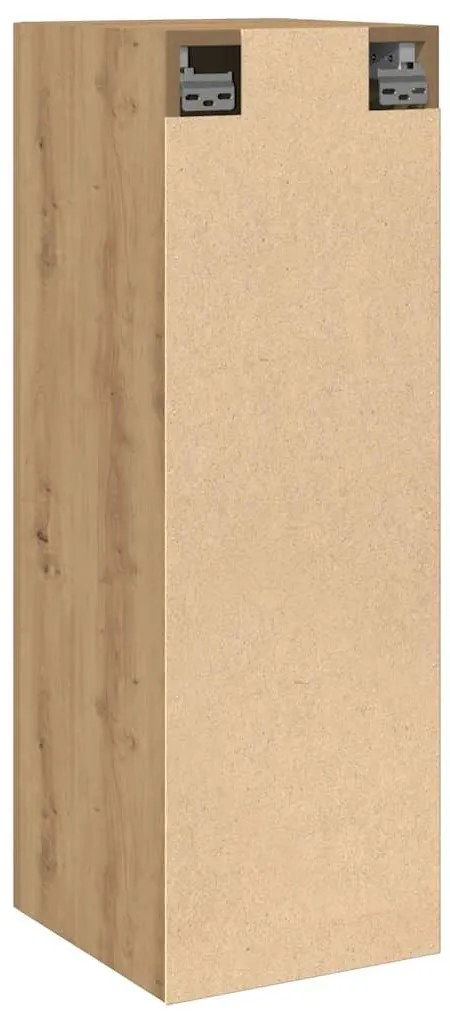 vidaXL Σετ ντουλάπι τηλεόρασης 2 τεμαχίων Artisan Oak Ξύλο μηχανής