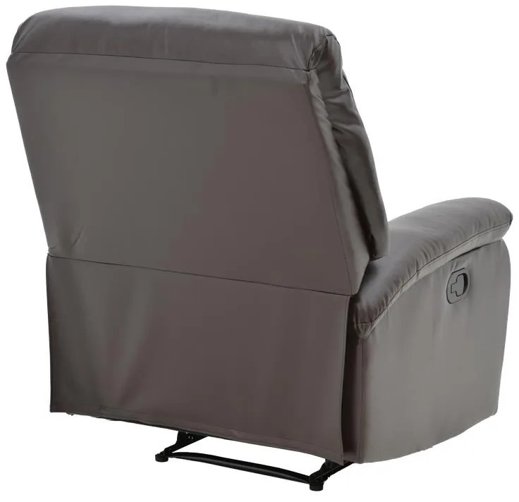 Πολυθρόνα relax Terpsi καφέ PU 80x94x100εκ 80x94x100 εκ.