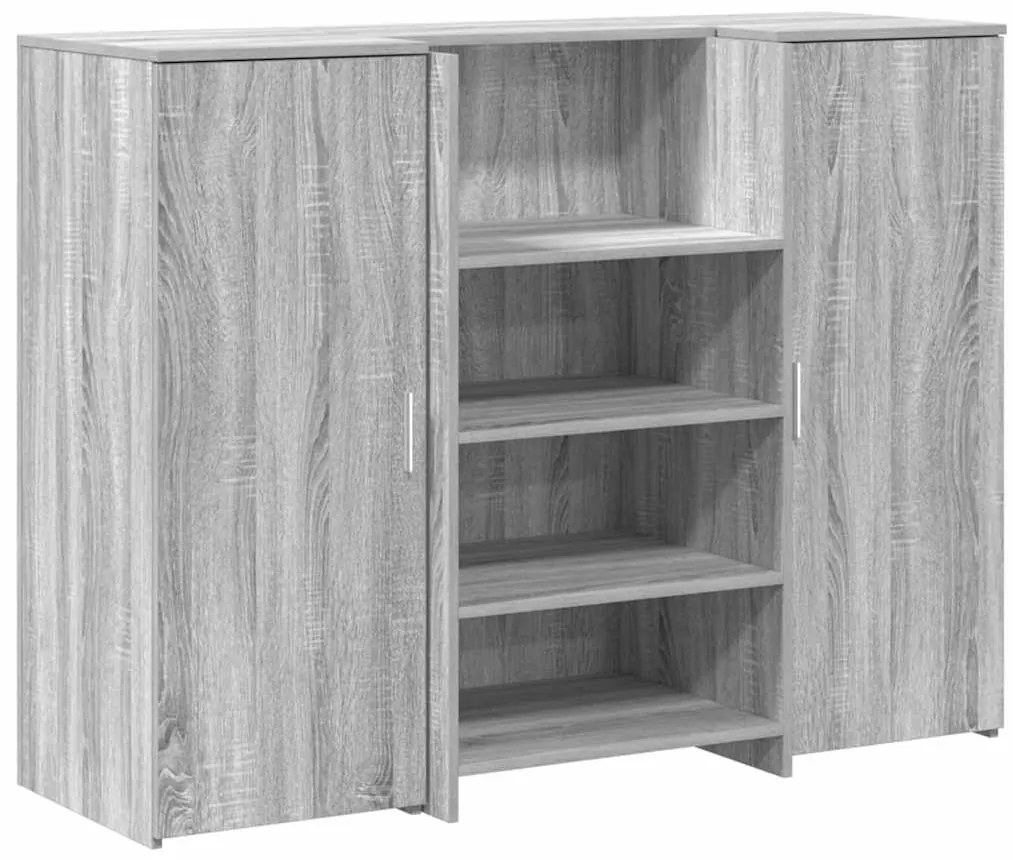 vidaXL Γραφείο υποδοχής 135x50x103,5 εκ. Επεξεργασμένο Ξύλο