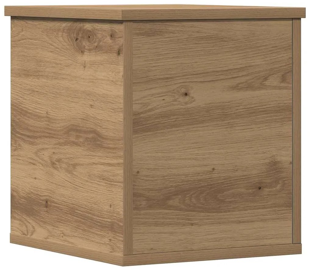 vidaXL Κουτί αποθήκευσης με αποθήκευση artisan δρυς 30 x 35 x 35 cm