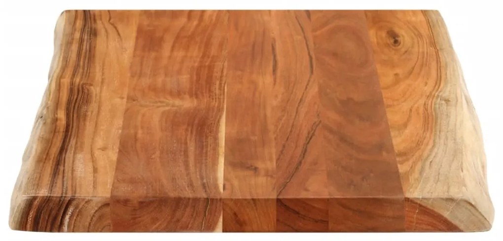 vidaXL Επιφάνεια Τραπεζιού Ορθογώνια 90x60x3,8 εκ. Μασίφ Ξύλο Ακακίας
