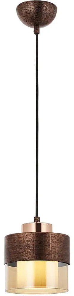 Φωτιστικό Οροφής 683AVN1421 Φ15x70cm 1xE27 40W Copper Opviq