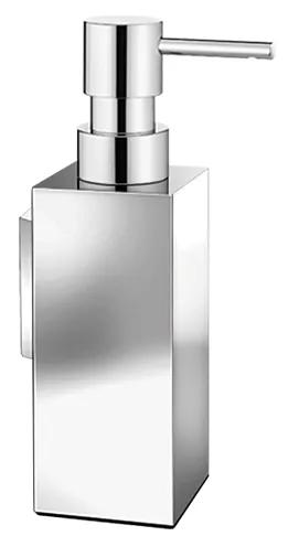 Dispenser Αντλία Σαπουνιού 500ml Επιτοίχιο 5x6,5x18,5 cm Brass Chrome Sanco Metallic Bathroom Set 91353-A03