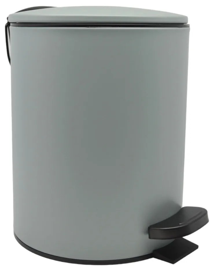 Καλάθι Μπάνιου 5lt Inox Mint Ματ Soft Close