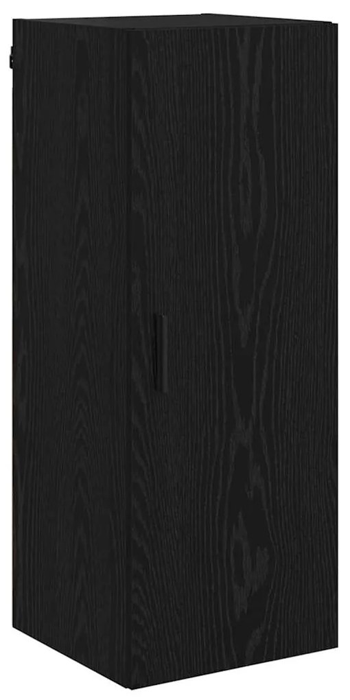 vidaXL Επιτοίχιο ντουλάπι Μαύρη Οξυά 34,5 x 34 x 90 εκ.