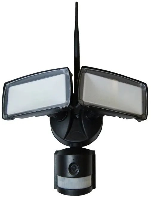 V-TAC προβολέας ασφάλειας LED 18W με  WiFi Sensor Camera Μαύρος Ψυχρό Λευκό 5917