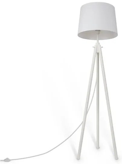 Επιδαπέδιο Φωτιστικό Calvin E27 IP20 Φ44 MAYTONI-Z177FL-01W-Λευκό Z177FL-01W