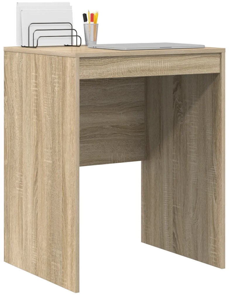 vidaXL Γραφείο Υπολογιστή Sonoma oak Μοριοσανίδα 60 x 50 x 76 εκ