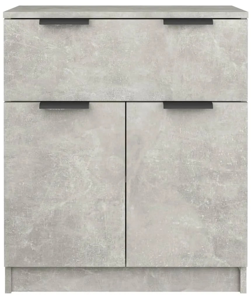 vidaXL Ντουλάπι Γκρι Σκυροδέματος 60x30x70 εκ. Επεξεργασμένο Ξύλο