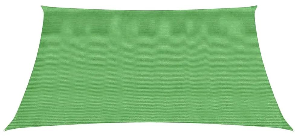 vidaXL Πανί Σκίασης Ανοιχτό Πράσινο 3/4 x 3 μ. από HDPE 160 γρ./μ²