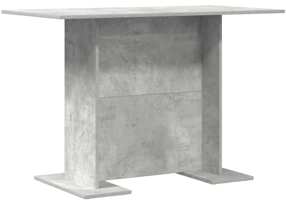 vidaXL Τραπεζαρία Γκρι σκυροδέματος 110 x 60 x 75 cm