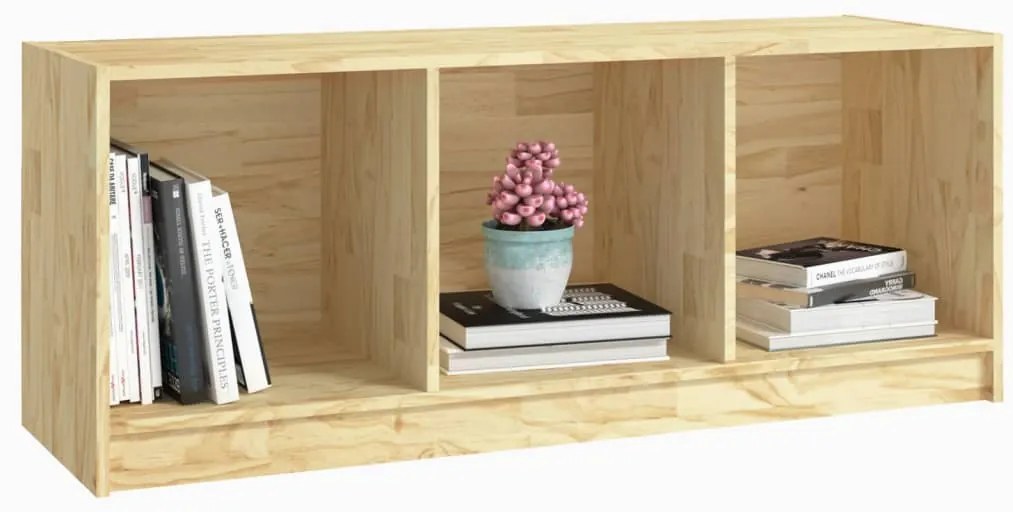 vidaXL Έπιπλο Τηλεόρασης 104 x 33 x 41 εκ. από Μασίφ Ξύλο Πεύκου