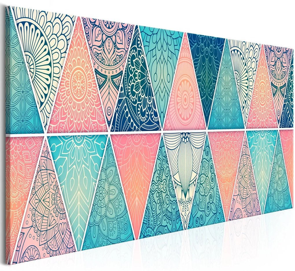 Πίνακας - Oriental Triangles (1 Part) Narrow 120x40