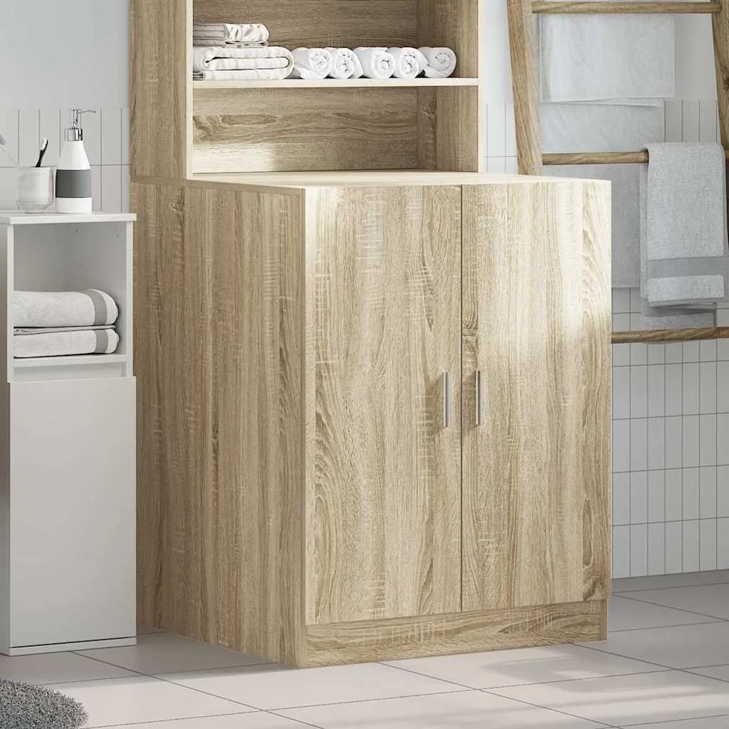 vidaXL Ντουλάπι Πλυντηρίου Sonoma Δρυς 70,5 x 71,5 x 91,5 εκ.