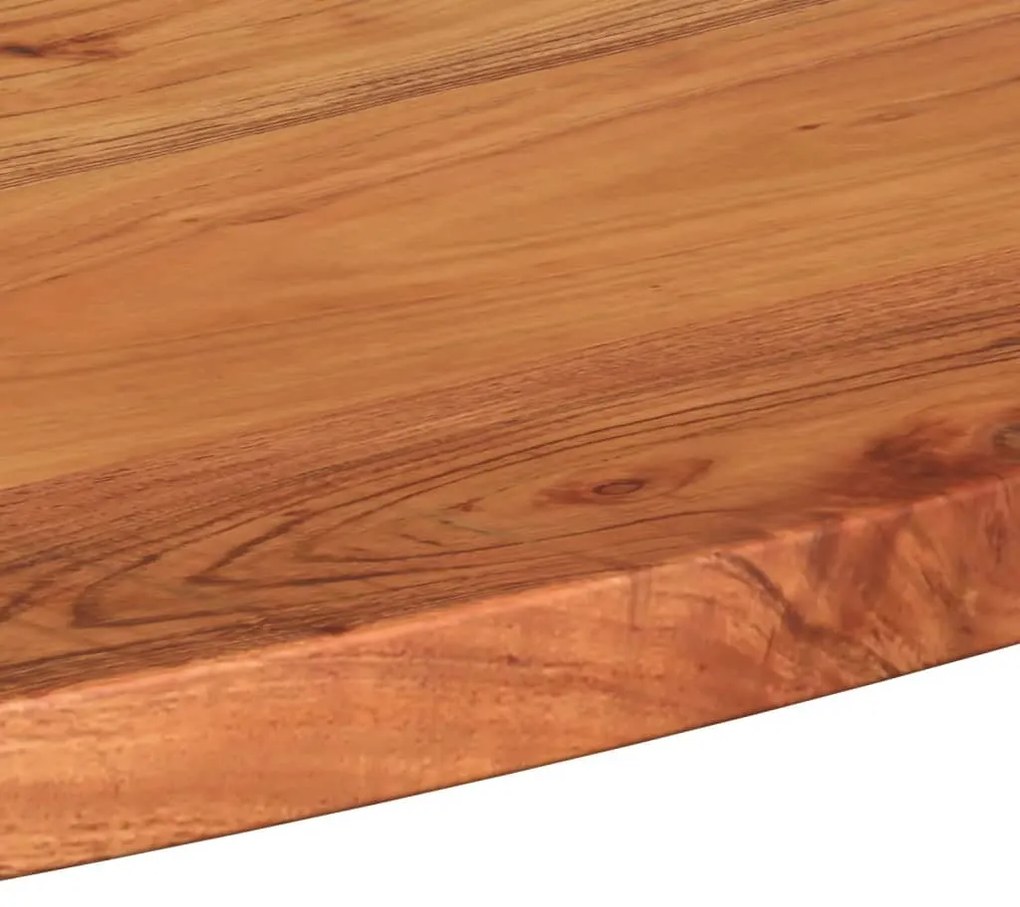 vidaXL Επιφάνεια Τραπεζιού Οβάλ 100x50x3,8 εκ. Μασίφ Ξύλο Ακακίας