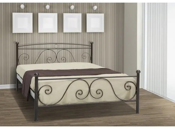 Delch Κρεβάτι Ρόδος Διπλο Μεταλλικό 150x200cm HouseSMetal-furniture235