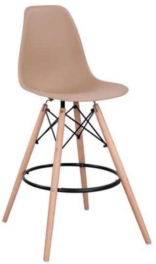 ΣΚΑΜΠΟ ΜΠΑΡ RENATA HM0173.45 ΚΑΠΟΥΤΣΙΝΟ 58x56x107Υ εκ.