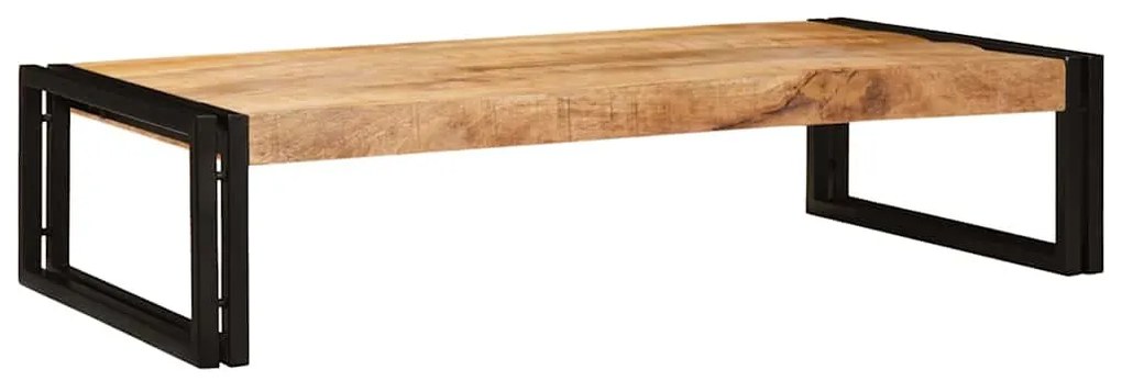 vidaXL Ράφι μπάνιου 100 x 50 x 23 εκ. Στερεό ξύλο μάγκο, σίδηρος