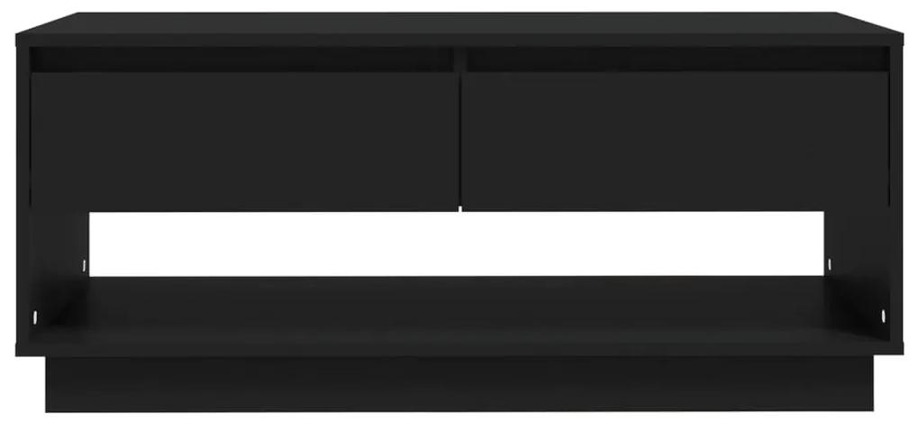 vidaXL Τραπεζάκι Σαλονιού Μαύρο 102,5 x 55 x 44 εκ. από Μοριοσανίδα