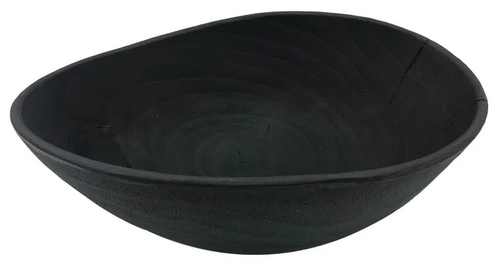 BULAT ΜΠΩΛ POLYRESIN ΜΑΥΡΟ 34x25,5xH14cm - 021030