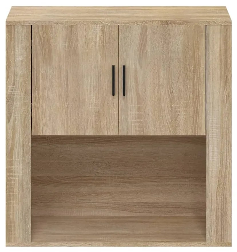 vidaXL Ντουλάπι Τοίχου Sonoma Δρυς 80x33x80 εκ. Επεξεργασμένο Ξύλο
