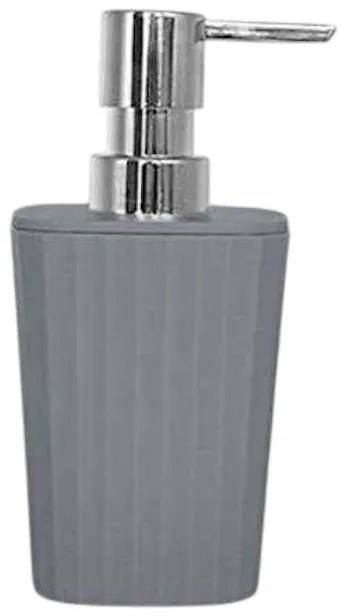 Θήκη κρεμοσάπουνου Dispenser πλαστική Γκρι
