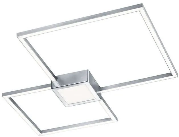Φωτιστικό Οροφής - Πλαφονιέρα Led Hydra 676210307 65x65cm Nickel Trio Lighting Μέταλλο
