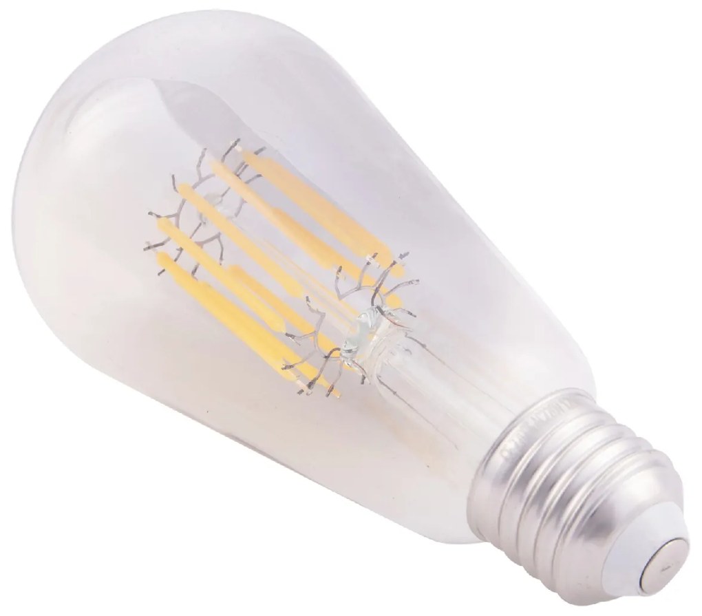 ΛΑΜΠΤΗΡΑΣ HM4189.03 LED FILAMENT 12W E27 2700K SMOKE