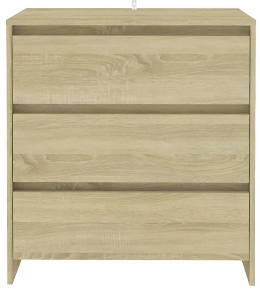 vidaXL Μπουφές Sonoma Δρυς 70x41x75 εκ. από Επεξεργασμένο Ξύλο
