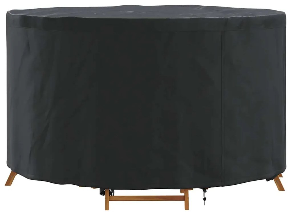 vidaXL Κάλυμμα επίπλων εξωτερικού χώρου 128 x 128 x 71 εκ. Ύφασμα 600D