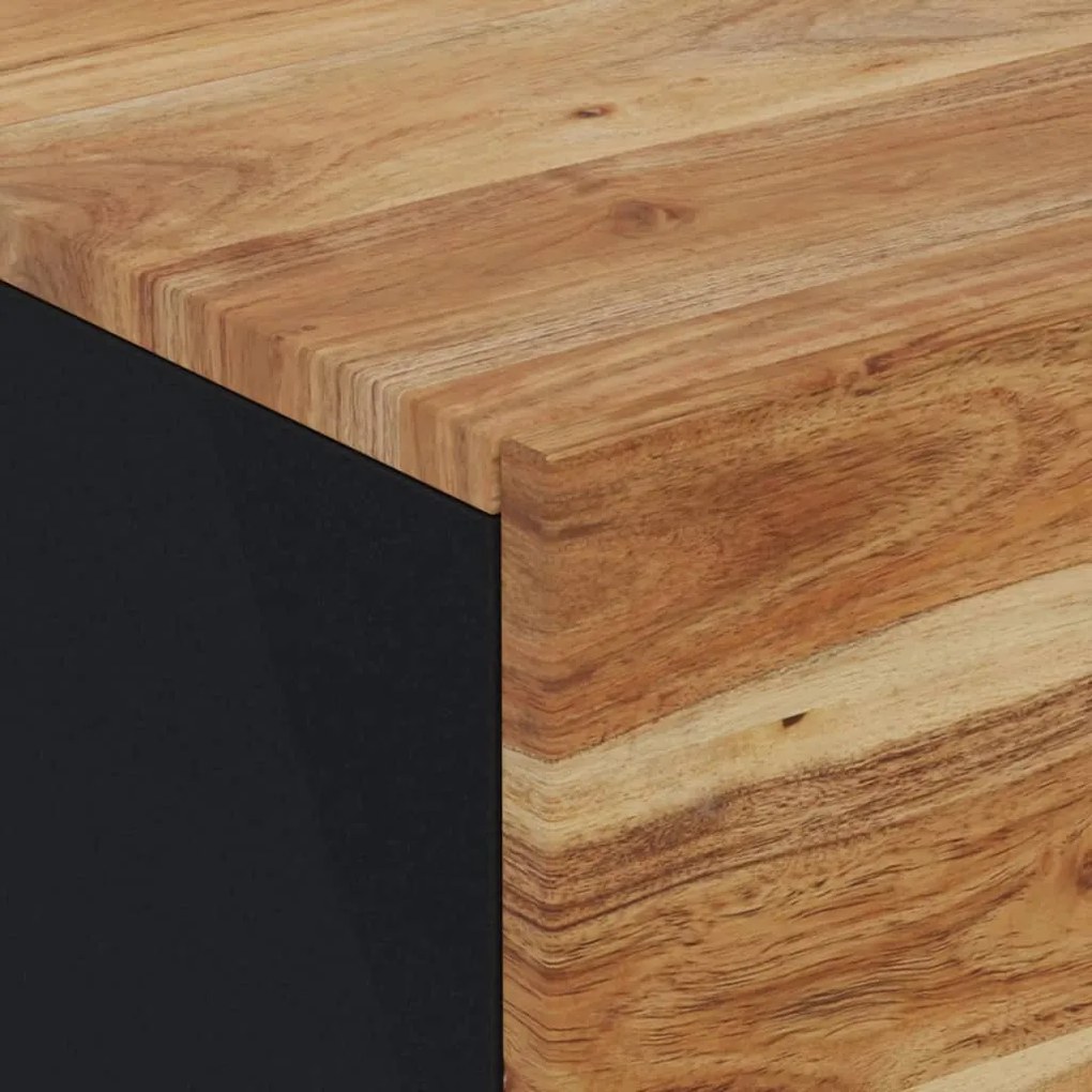 vidaXL Κομοδίνα 2 τεμ. 40 x 33 x 46 εκ. από Μασίφ Ξύλο Ακακίας