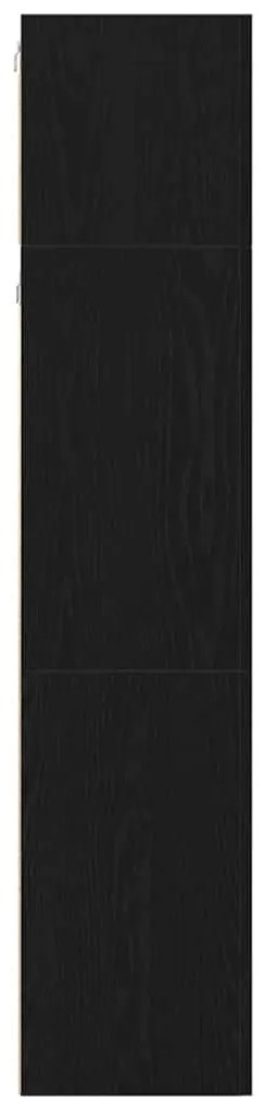 vidaXL Σετ επίπλου τηλεόρασης 4 pcs Μαύρη δρυς 130.5 x 30 x 140 εκ